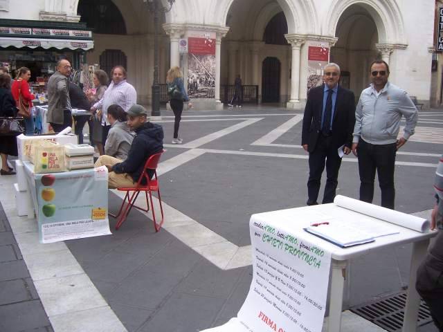 CHIETI ”CITTA’ DEI BANCHETTI”: SI FIRMA PER REFERENDUM E CAPOLUOGO