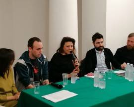 BARBAGALLO E ZEROCALCARE A L’AQUILA: ATTACCO A BIONDI, ”LABORATORIO FASCISTA”