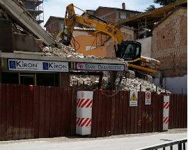 L’AQUILA: DEMOLITO BAR  BELVEDERE, ”TUTTA LA MIA VITA DIETRO QUEL BANCONE”