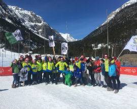 SCI: SUL PODIO GLI ATLETI AQUILANI TEAM VERDEACQUA SMILE A BARDONECCHIA