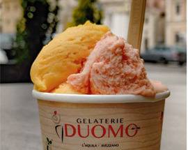 L’AQUILA: BAR GELATERIA DUOMO, I TAVOLINI TORNANO IN PIAZZA COME PRIMA DEL SISMA