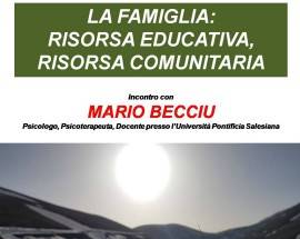 L’AQUILA: DOMENICA INCONTRO ”LA FAMIGLIA: RISORSA EDUCATIVA, RISORSA COMUNITARIA”