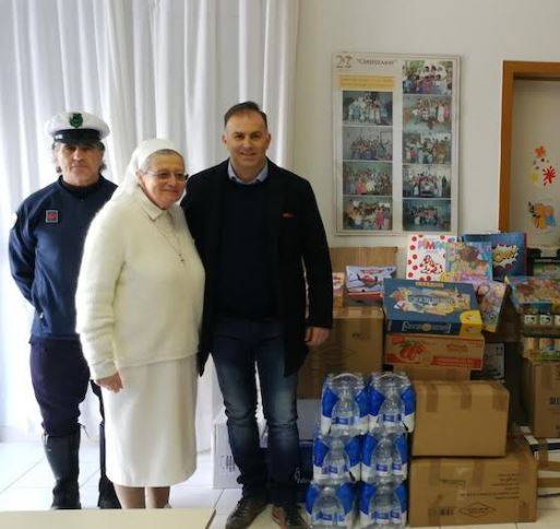 MONTESILVANO: TORNA LA BEFANA DEL VIGILE, RACCOLTA DERRATE ALIMENTARI