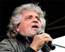 PROBLEMI SALUTE PER BEPPE GRILLO, RINVIATO SPETTACOLO  A PESCARA