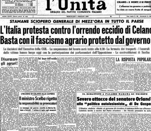 ECCIDIO DI CELANO: CONTRIBUTO DALLA REGIONE PER IL 70 ANNIVERSARIO DALLA MORTE DI BERARDICURTI E PARIS