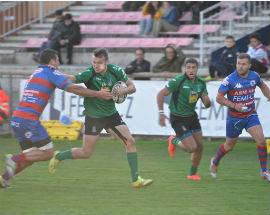 RUGBY: ROVIGO TROPPO FORTE PER L’AQUILA, NEROVERDI SCONFITTI 52-7