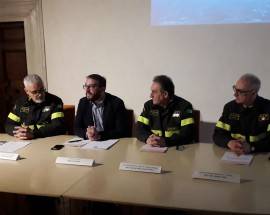 L’AQUILA: GLI 80 ANNI DEI VIGILI DEL FUOCO, BIONDI, ”ORGOGLIOSI DI LORO”