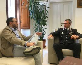 L’AQUILA: BIONDI INCONTRA SANTANTONIO PER UNA ”PROFICUA COLLABORAZIONE”