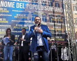 ”ELEZIONI SUBITO”: ABRUZZESI A MONTECITORIO, BOATO DISSENSO CONTRO GOVERNO