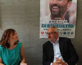 ELEZIONI L’AQUILA: BOBO CRAXI PER DI BENEDETTO, ”QUI IL VOTO VALE DOPPIO”