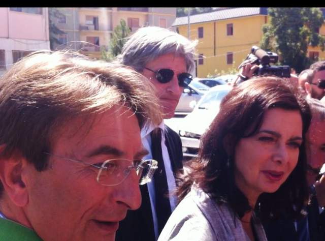 BOLDRINI A L’AQUILA: ”I GIOVANI DEVONO RIMANERE QUI”