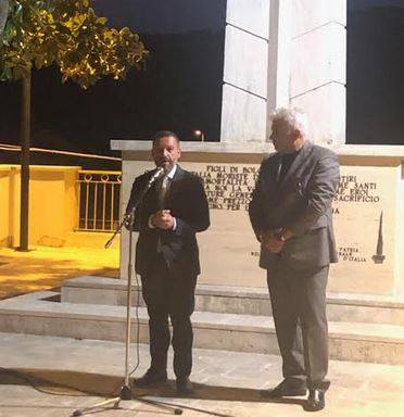 BOLOGNANO: CERIMONIA PER RICONSEGNA MONUMENTO AI CADUTI