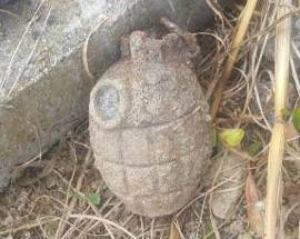 GIULIANOVA: BOMBA GRANDE GUERRA SPUNTA IN GIARDINO