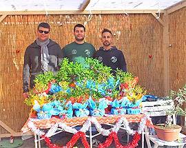 L’AQUILA: STAND BONSAI AQ AI MERCATINI DI NATALE DI SAN DEMETRIO
