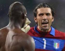 PUGNO DI BUFFON A BALOTELLI? IL PORTIERE IRONICO SU FACEBOOK, ”LA MANO MI FA MALE…”