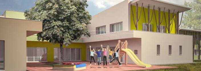 A SCUOLA COME IN UN BOSCO: AD AVEZZANO AL VIA LAVORI PER EDIFICIO ALL’AVANGUARDIA