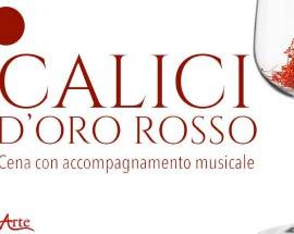 NAVELLI: CALICI D’ORO ROSSO, VINO E ZAFFERANO SI INCONTRANO A CENA