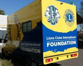 L’AQUILA: DUE GIORNI DI SCREENING GRATUITI DELLA VISTA NEL CAMPER LIONS