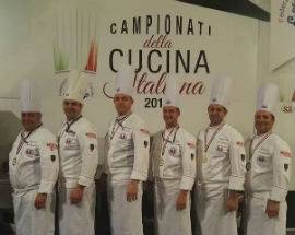 CUOCHI ABRUZZESI VINCONO IL CAMPIONATO DI CUCINA