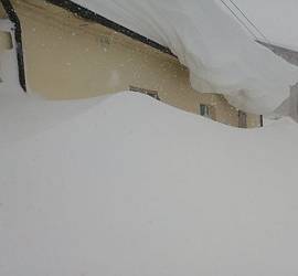 MALTEMPO: EMERGENZA IN VALLE PELIGNA, 2 METRI DI NEVE  A CAMPO DI GIOVE