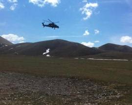 ELICOTTERI MILITARI A CAMPO IMPERATORE: ACERBO, ”COME IN AFGHANISTAN”