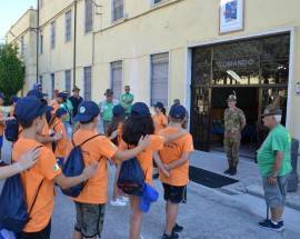 L’AQUILA: GIOVANI DEL CAMPO SCUOLA INCONTRANO GLI ALPINI PER RISCOPRIRE VALORI