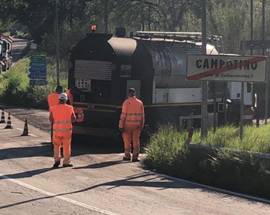 COVID: A COLLECORVINO RIAPERTURA CON MISURE SICUREZZA PRIMO CANTIERE