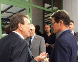 FABIO CAPELLO A L’AQUILA ”FONDI PER RICOSTRUZIONE NON CI SONO, COSI’ E’ DURA”