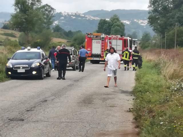TAMPONAMENTO A CAPITIGNANO: AUTO SI RIBALTA, FERITI IN OSPEDALE