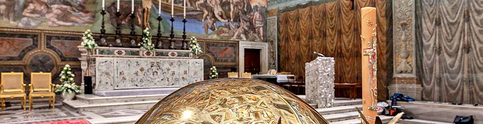 ABRUZZO IN MOSTRA DENTRO LA CAPPELLA SISTINA TRE OPERE SOTTO GLI AFFRESCHI DI MICHELANGELO