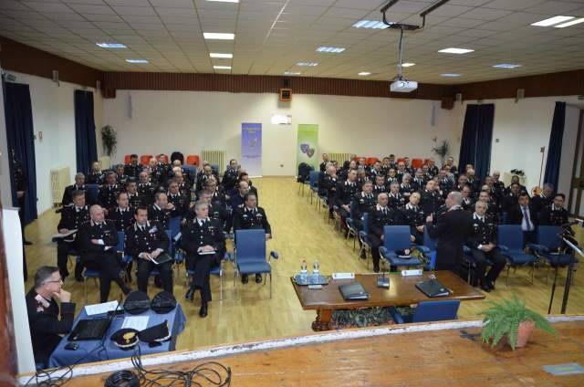 SICUREZZA: PLENUM COMANDANTI STAZIONI E COMPAGNIE CARABINIERI L’AQUILA