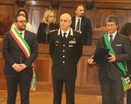 COMUNE DELL’AQUILA: CONFERITA LA CITTADINANZA ONORARIA AI CARABINIERI