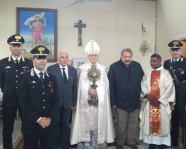 BARISCIANO: OSTENSORIO TRAFUGATO NEL 1998 TORNA ALLA CHIESA DI SAN MARTINO, RICONSEGNATO A COMUNITA’