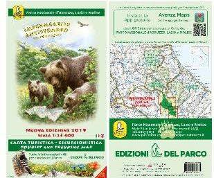 PARCO NAZIONALE D’ABRUZZO: IN VENDITA NUOVA E DETTAGLIATA CARTA SENTIERI