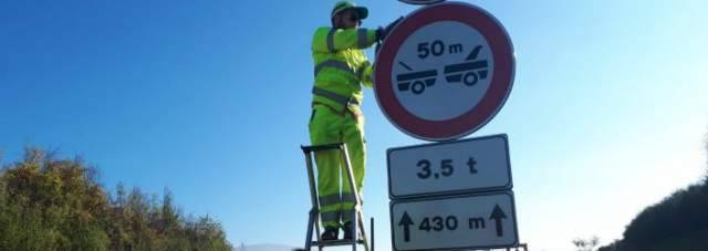 A25, NUOVE LIMITAZIONI PER I MEZZI PESANTI TRA  BUSSI E PRATOLA