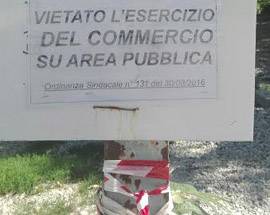 POPOLI: NIENTE PIU’ PANINI, CILIEGIE E AGLIO ROSSO SULLA STATALE 5, PER IL COMUNE C’E’ PERICOLO INCIDENTI