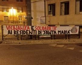 CHIETI: FRANE QUARTIERE SANTA MARIA, SOLIDARIETA’ CASAPOUND, ”AIUTARE SFOLLATI”