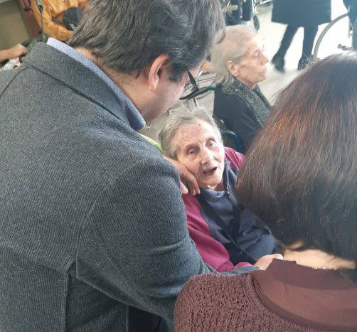 TERAMO: SINDACO D’ALBERTO VISITA CASA DI RIPOSO DE BENEDICTIS