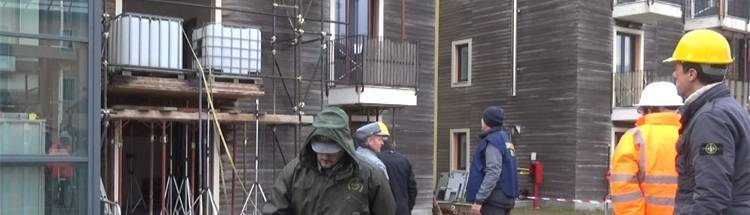 CROLLO C.A.S.E. L’AQUILA, ”UN BALCONE E’ SCESO 3 MILLIMETRI, MA HA RETTO”