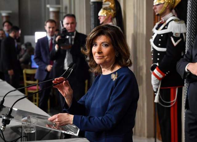 GOVERNO: CASELLATI TORNA AL COLLE, ”MATTARELLA SAPRA’ RISOLVERE”