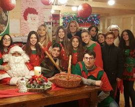 CASTEL CASTAGNA: RENNE E DOLCI PER INAUGURAZIONE DELLA CASA DI BABBO NATALE
