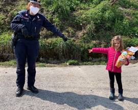 COVID: A CASTELLI FORESTALI E COMUNE CONSEGNANO UOVA DI PASQUA