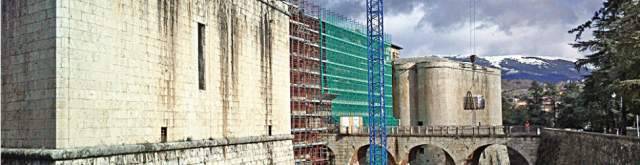 L’AQUILA, LA RICOSTRUZIONE DEL CASTELLO RALLENTATA DALLA RIFORMA DEL MIBACT
