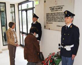 TERAMO: LA POLIZIA RICORDA IL SACRIFICIO DI PASSAMONTI