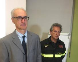 L’AQUILANO DANIELE CENTI COMANDANTE REGGENTE COMANDO VIGILI DEL FUOCO PESCARA