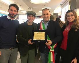 MONTESILVANO: SINDACO E ASSESSORI INCONTRANO L’ATTORE CENTORAME