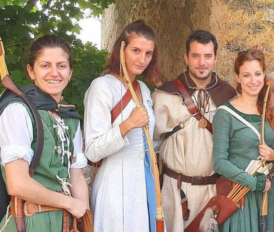 CAMPIONATO ITALIANO DI ARCO MEDIEVALE A TUSSIO CON LA XII EDIZIONE ”AD 1254 CERTAMEN 99”