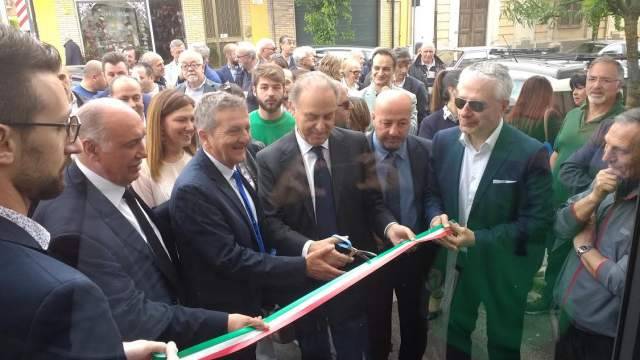 ELEZIONI AVEZZANO: CESA INAUGURA SEDE UDC E LODA DI PANGRAZIO