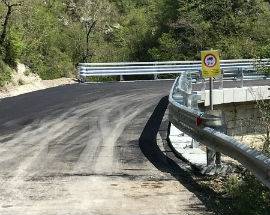 SISMA TERAMO 2017: RIAPERTO PONTE DI CESANO A VALLE CASTELLANA