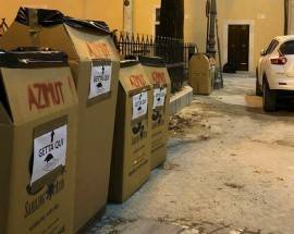 APERITIVO DELLA VIGILIA L’AQUILA: UN CESTINO IN PIU’, PER UNA CITTA’ PULITA